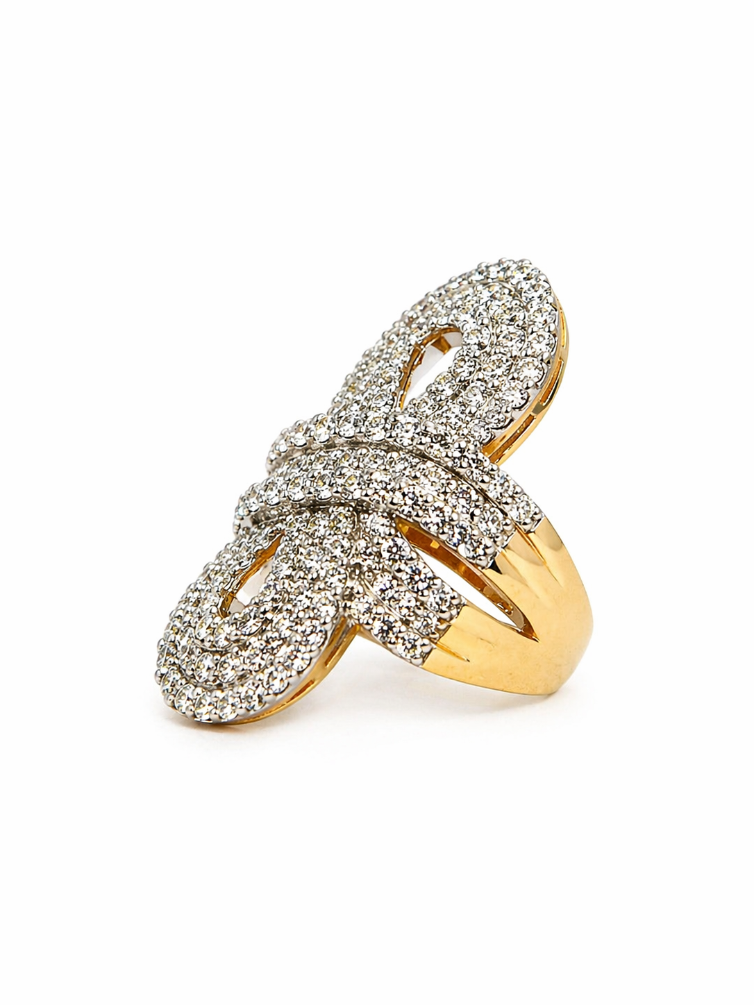 Bow Diamond Ring