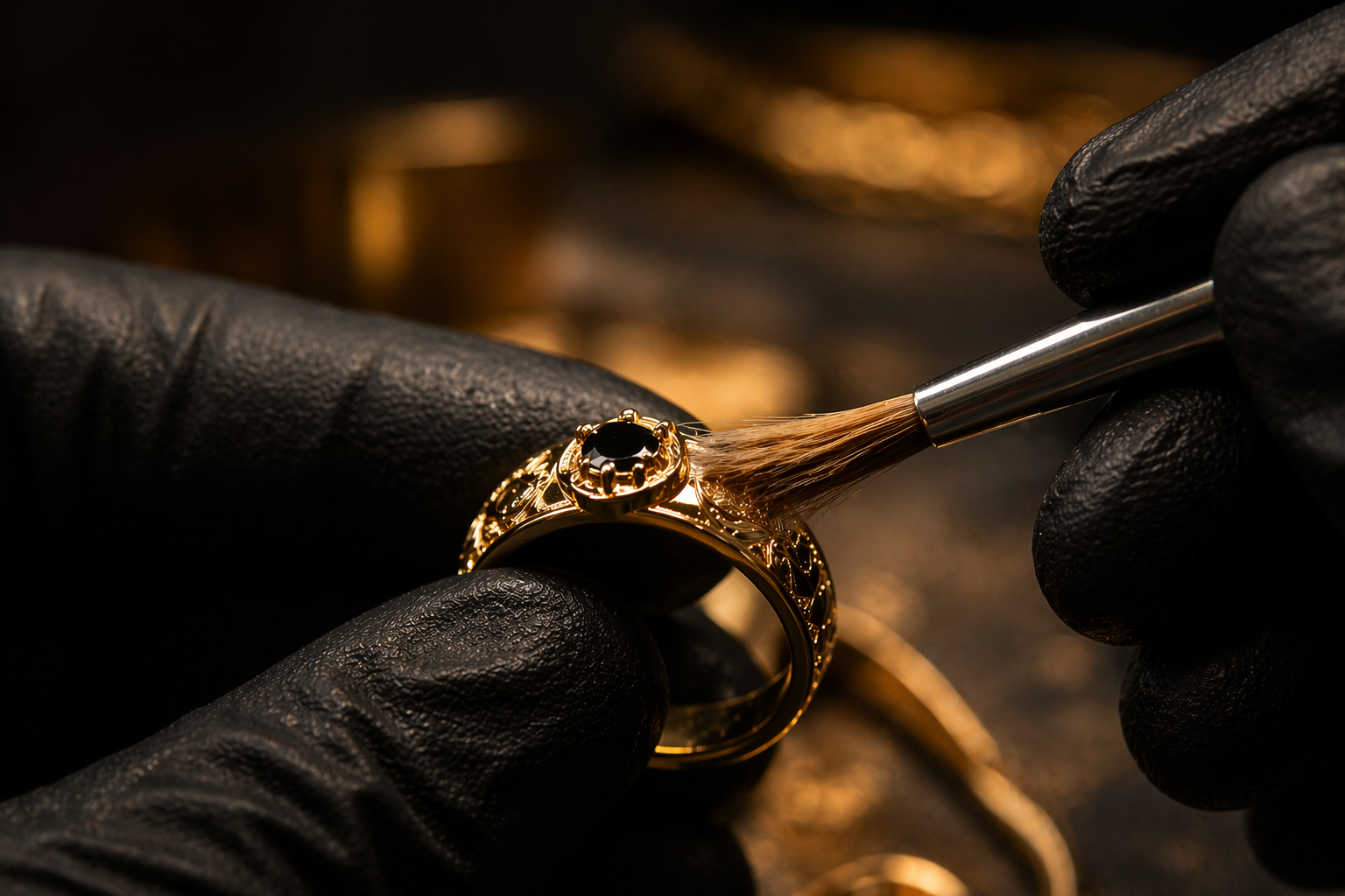 Gold Plating Detail