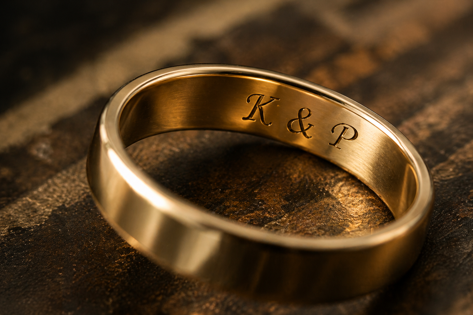 Engraved ring