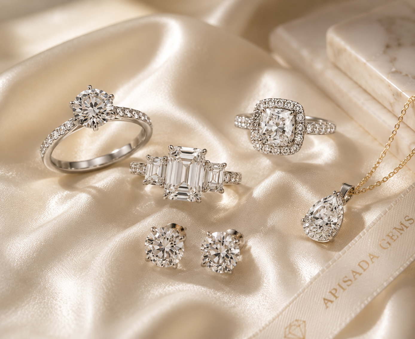 Diamond ring after