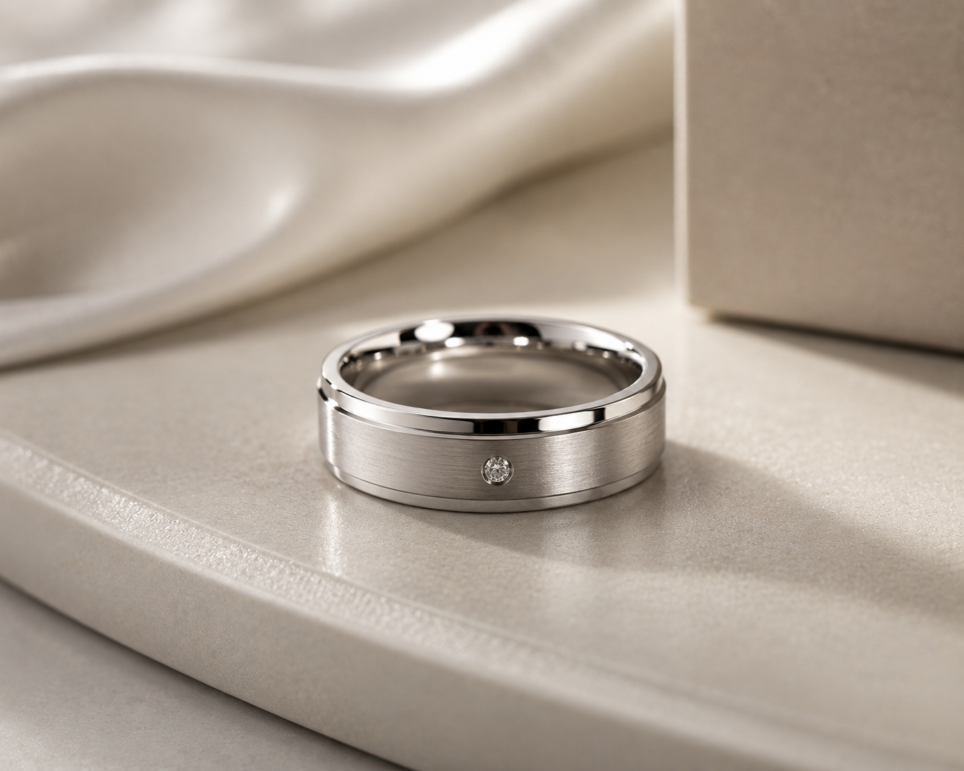 Classic band ring style