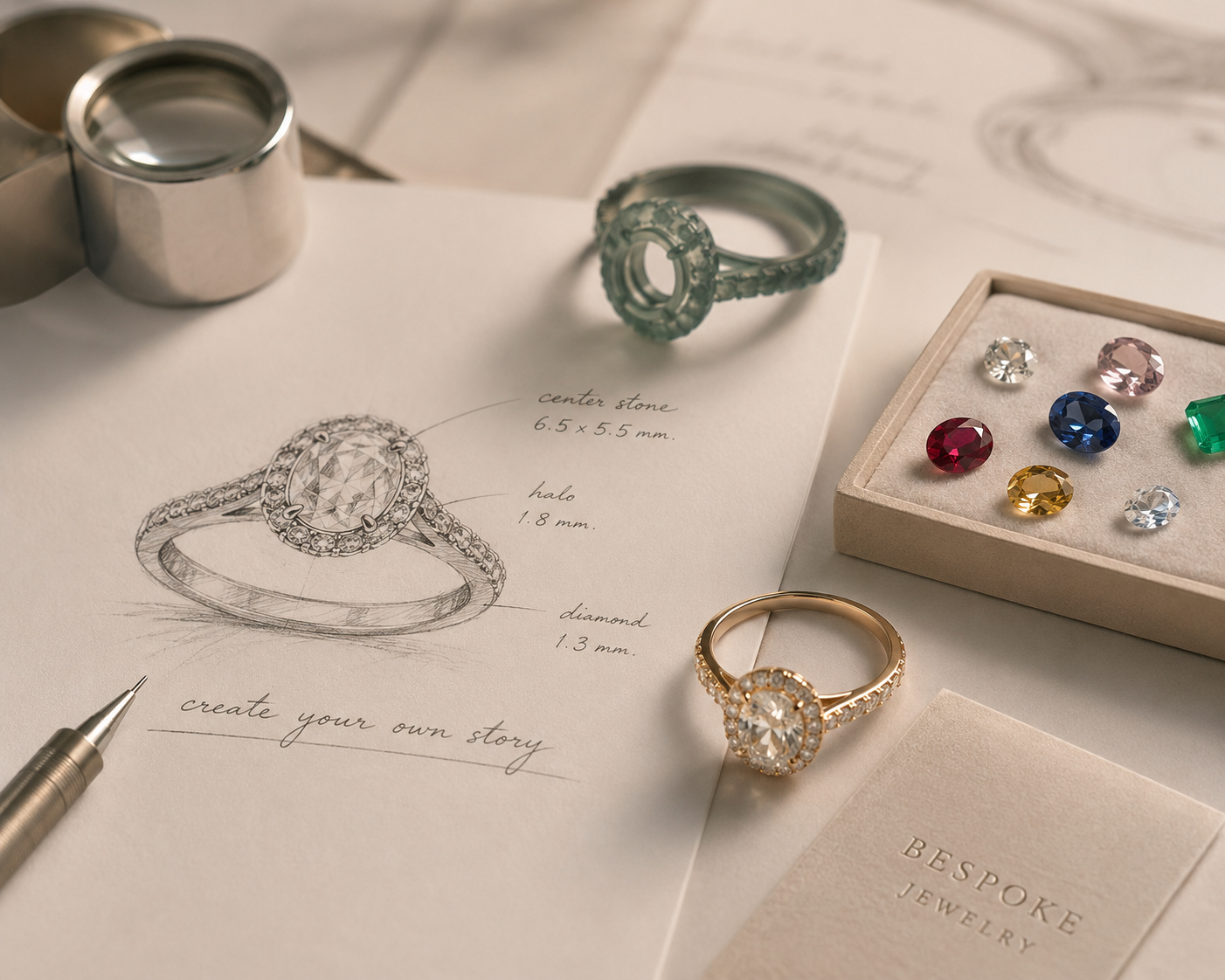 Custom ring style