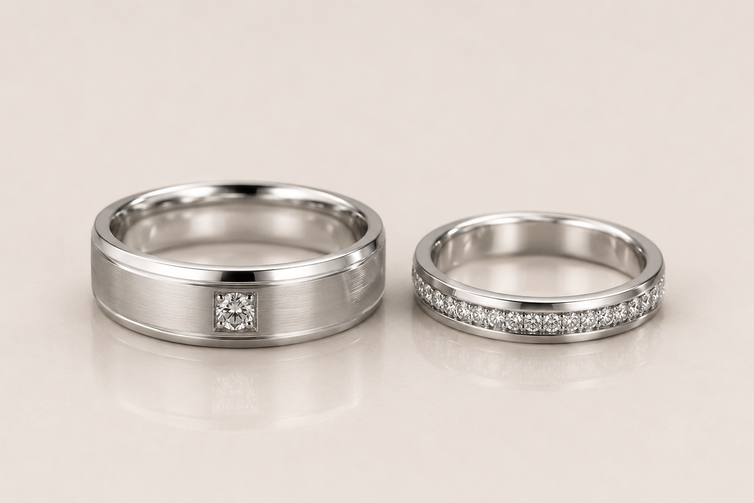 Different width rings