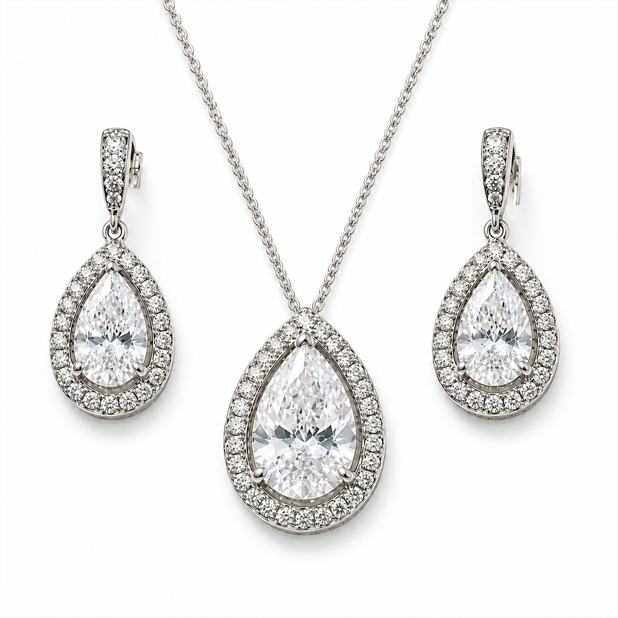 Earring And Pendant