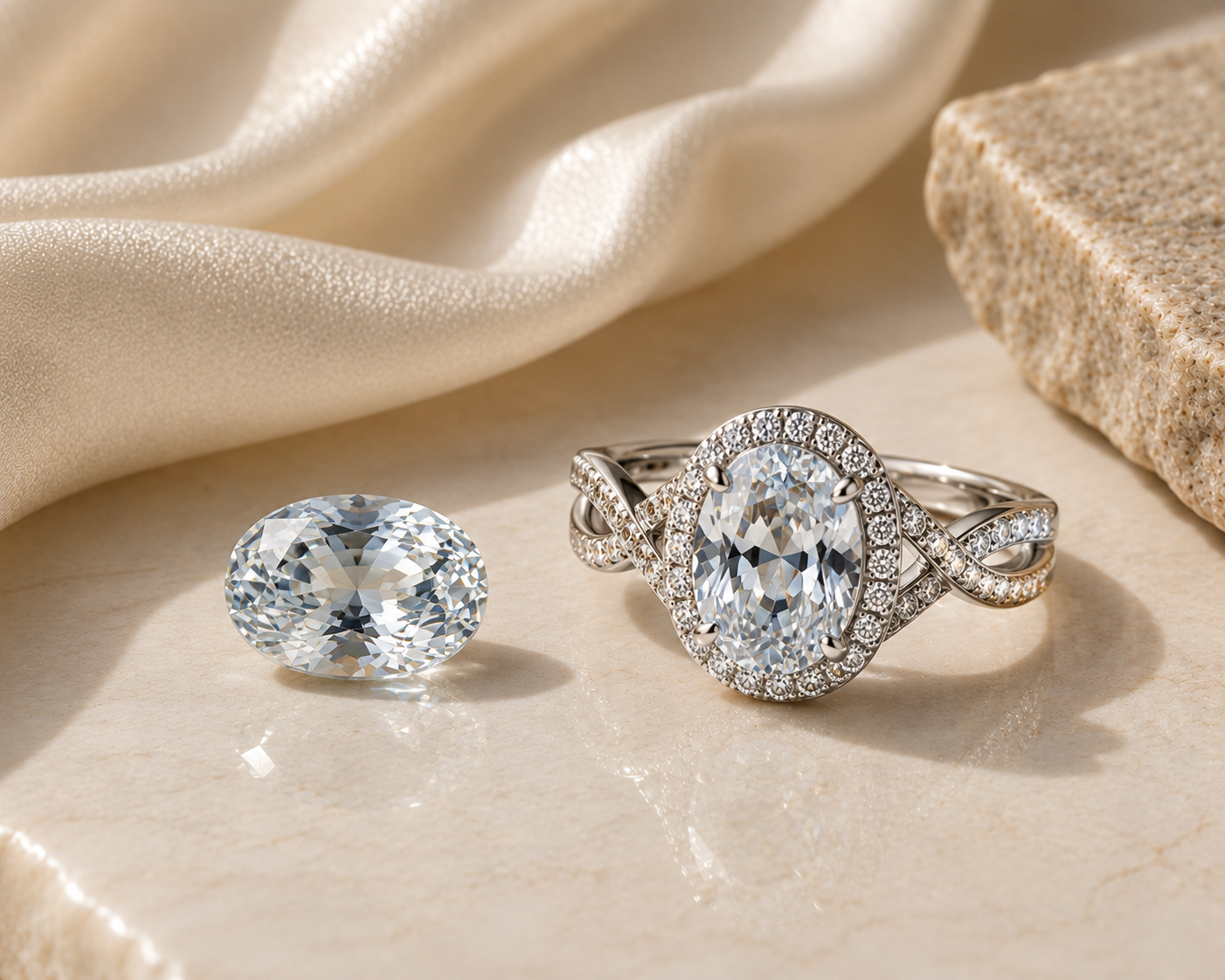 Zircon gemstone jewelry