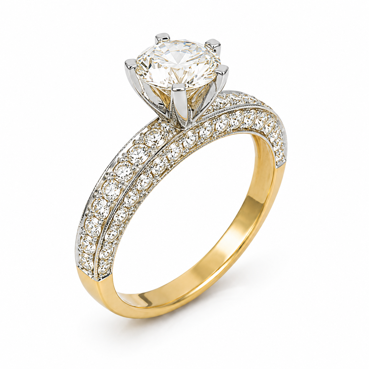 Bow Diamond Ring