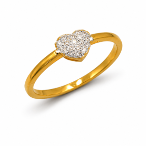 เเหวนเพชรหัวใจ heart diamond ring
