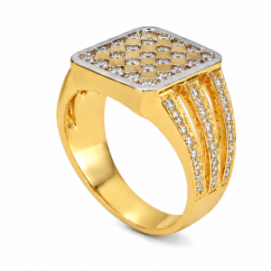 เเหวนเพชรตาข่าย mesh diamond ring