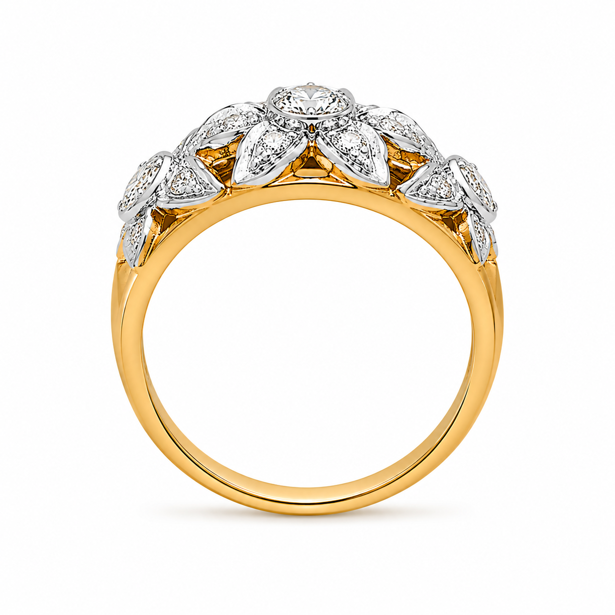 เเหวนเพชรดอกไม้ flower diamond ring เเหวนเพชรดอกไม้ flower diamond ring