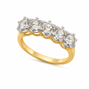 เเหวนเพชรเเถว row diamond rings