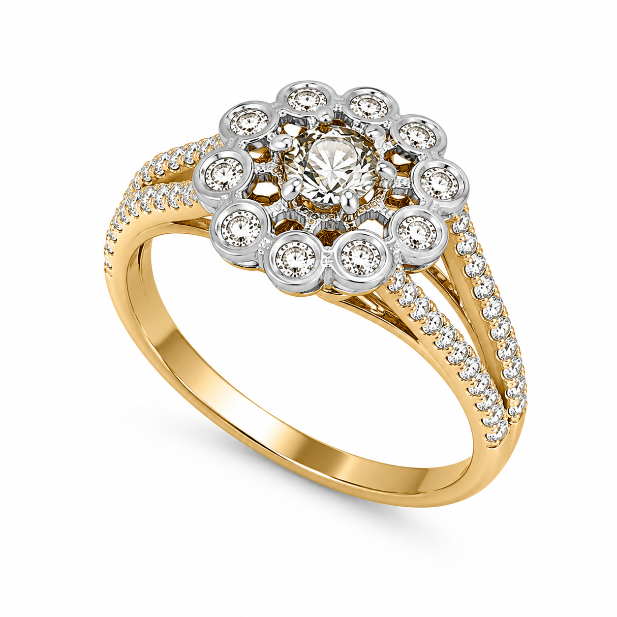 เเหวนเพชรดอกไม้ flower diamond ring เเหวนเพชรดอกไม้ flower diamond ring