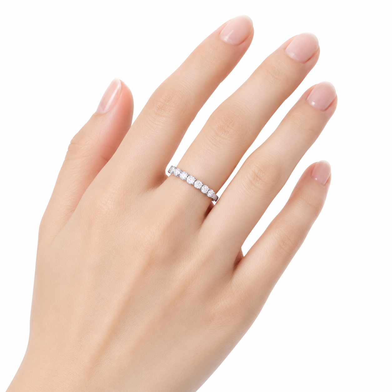 เเหวนเพชรเเถว row diamond ring เเหวนเพชรเเถว row diamond ring