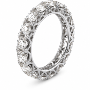 เเหวนเพชรเเถว row diamond ring