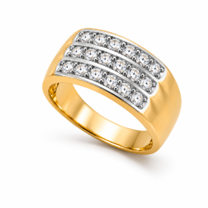 เเหวนเพชรเเถว row diamond ring