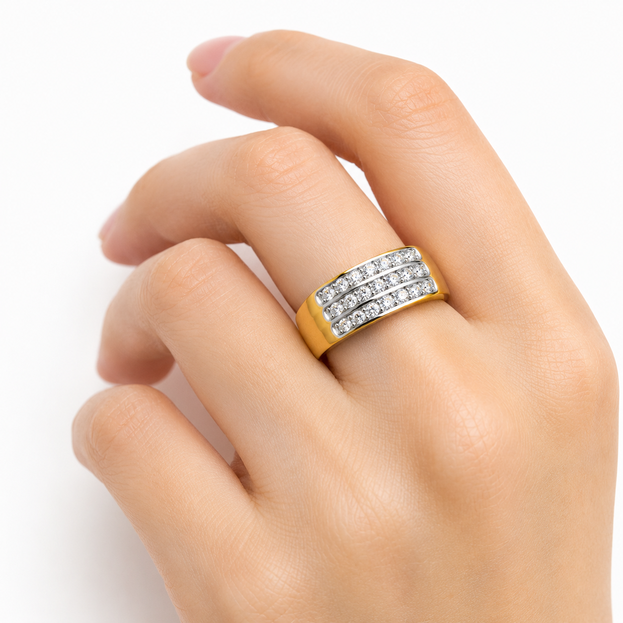 เเหวนเพชรเเถว row diamond ring เเหวนเพชรเเถว row diamond ring