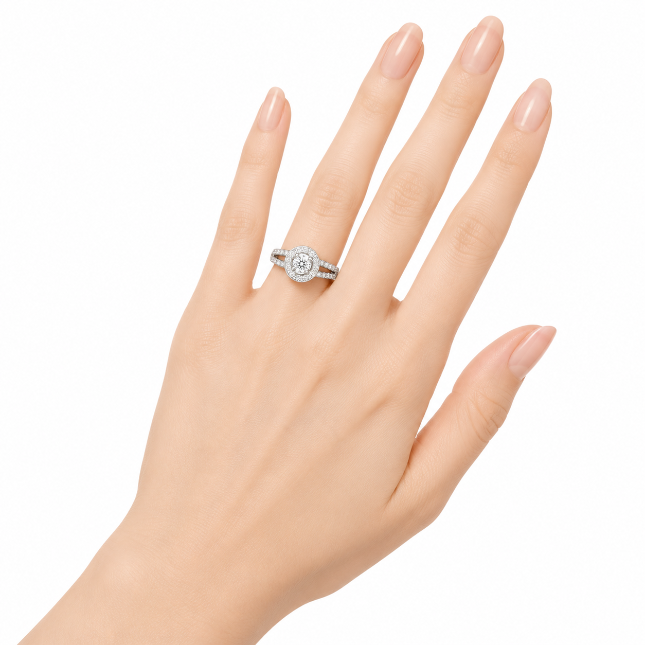 เเหวนเพชรเเถว row diamond ring เเหวนเพชรเเถว row diamond ring