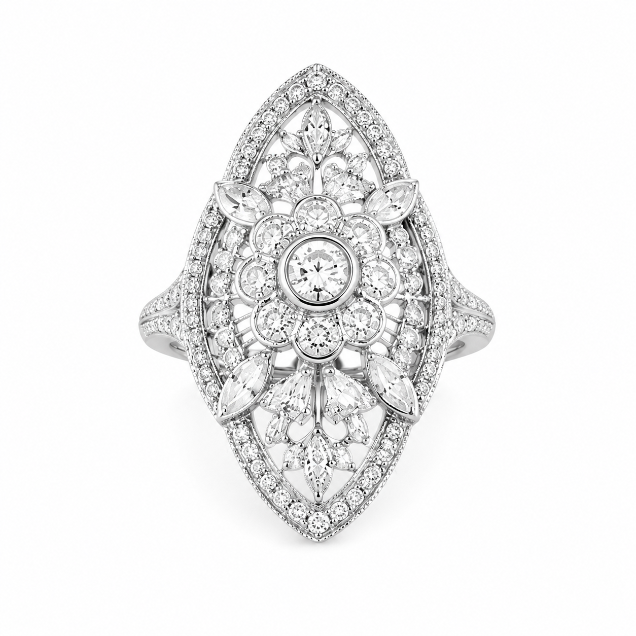 เเหวนเพชรโบราณ antique diamond ring เเหวนเพชรโบราณ antique diamond ring