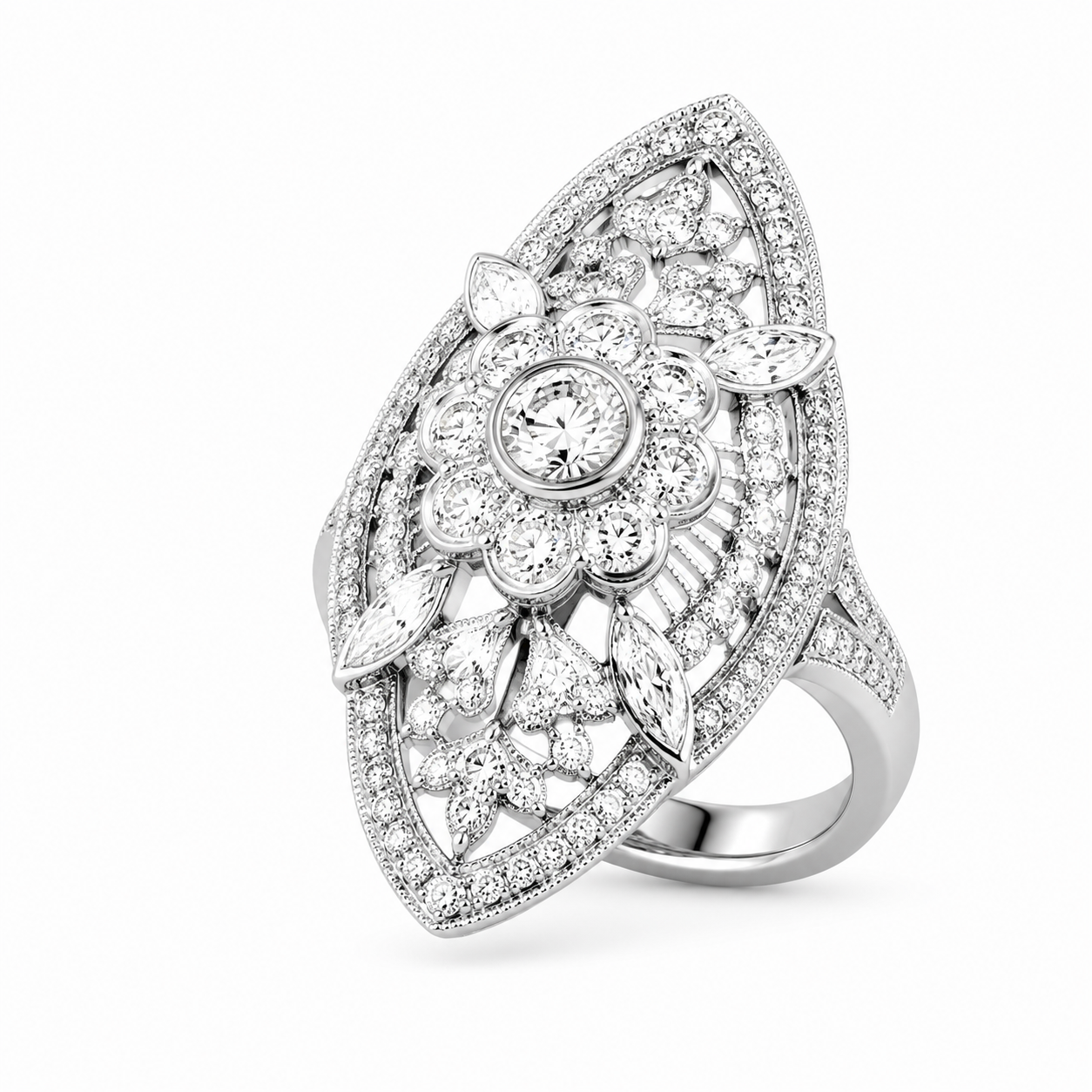 เเหวนเพชรโบราณ antique diamond ring เเหวนเพชรโบราณ antique diamond ring