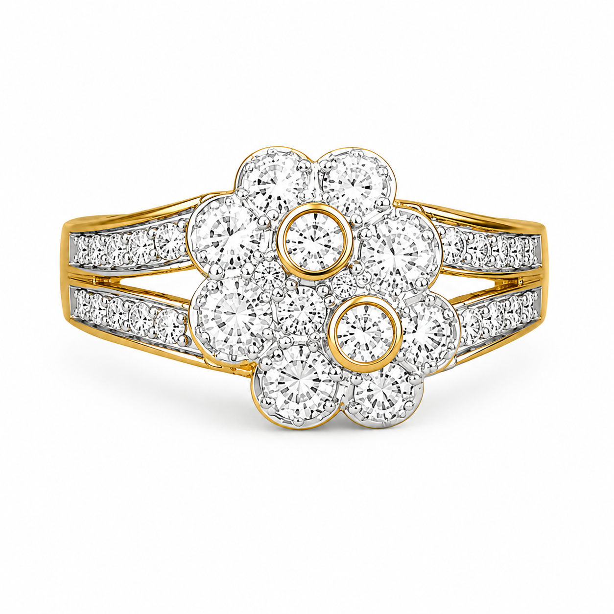 เเหวนเพชรดอกไม้ flower diamond ring เเหวนเพชรดอกไม้ flower diamond ring