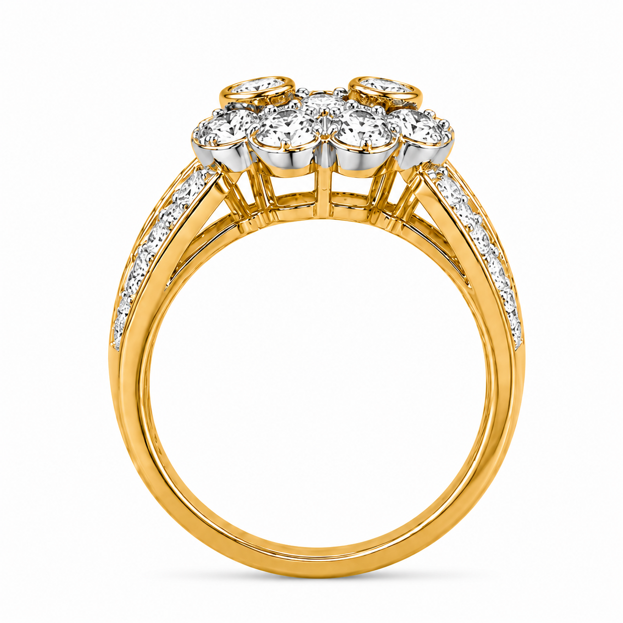 เเหวนเพชรดอกไม้ flower diamond ring เเหวนเพชรดอกไม้ flower diamond ring
